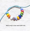 1/0 Opaque Rainbow Mix Czech Glass Seed Beads - 20 Inch Strand (1BW306) - Beads and BabbleBeads