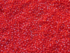 10/0 Cherry Red White Heart Czech Glass Seed Beads 20 Grams (10CZ4) - Beads and BabbleBeads