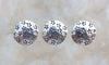 10mm (1.5mm Holes) Antique Silver Alloy Metal Stamped And Domed Component Links - Qty 10 (MB190) - Beads and Babble