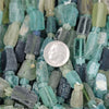 10mm to 22mm Organically Formed Recycled Ancient Roman Polished Glass Beads - 20 Inch Strand (LQ23) - Beads and Babble