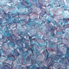 12x7mm 2 Tone Transparent Dark Aqua & Purple Czech Glass Leaf Beads - Qty 20 (BS174) SE - Beads and BabbleBeads