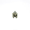 14x9mm Antique Brass Finish Alloy Metal 3D Knight Helmet Beads - Qty 4 (MB13) - Beads and Babble