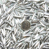 16x5mm Antique Silver Alloy Metal Dagger Beads - Qty 20 (MB219) - Beads and Babble