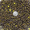 2/0 Opaque Olive Jade Heavy Picasso Czech Glass Seed Beads 20 Grams (2CS101) - Beads and Babble