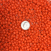 2/0 Opaque Orange Terra Intensive Coated Czech Glass Seed Beads 20 Grams (2CS138) - Beads and Babble