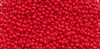 2/0 Opaque Red Czech Glass Seed Beads 20 Grams (2CS129) - Beads and Babble