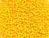 2/0 Opaque Yellow Czech Glass Seed Beads 20 Grams (2CS128) - Beads and Babble