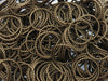 25x1.5mm Antique Brass Alloy Metal Decorative Twisted Ring Components/Links/Pendants - Qty 4 (MB70A) - Beads and Babble