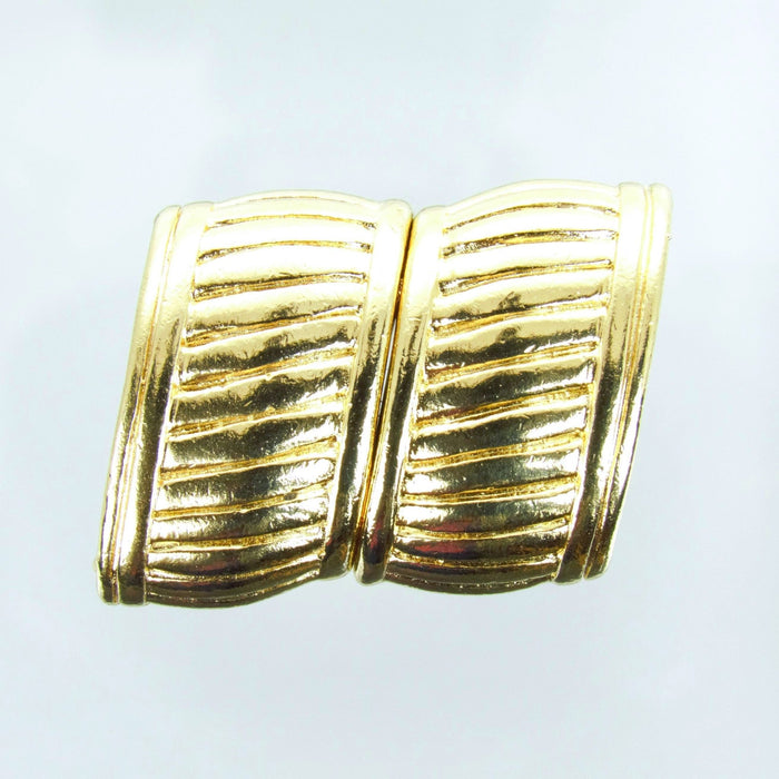 27x23x12mm Gold Plated Brass Magnetic Clasp (FS56) - Beads and Babble