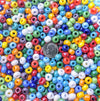 33/0 Opaque Color Mixed Czech Glass Seed Beads 20 Grams (33CS105) - Beads and Babble