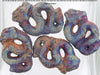 34x22mm Handcrafted Peruvian Matte Raku Ceramic Chinese Dragon Focal/Pendant Bead (FS65) - Beads and Babble
