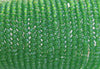 3x2mm Faceted Dark Green Opal Chinese Crystal Rondelle Beads 7 & 1/2 Inch Strand (3CCS5) - Beads and Babble