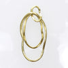 49mm Raw Unplated Brass Organic Formed Pendant Jewelry Component - Qty 1 (UPB03) - Beads and Babble