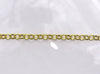 4x1mm Gold Finish Rolo Chain - Sold by the Foot - (CHM23A) - Beads and Babble