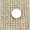 4x4mm Crystal Clarit Czech Glass Atlas Beads - Qty 100 (ATL03) - Beads and BabbleBeads