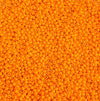 5/0 Opaque Light Orange Czech Glass Seed Beads 20 Grams (5CS22) - Beads and Babble