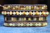 5x3.5mm Gold & Topaz Mix Czech Glass Baby Pillow Beads 15 Grams (PB08) SE - Beads and Babble