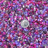 5x3.5mm Pink & Purple Mix Czech Glass Baby Pillow Beads 15 Grams (PB10) SE - Beads and Babble