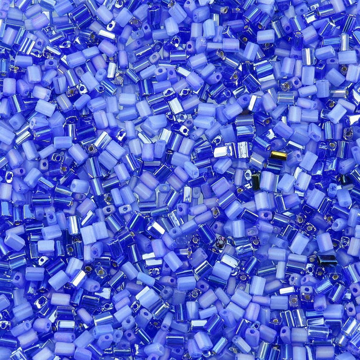 5x3.5mm Sapphire Mix Czech Glass Baby Pillow Beads 15 Grams (PB16) SE - Beads and Babble