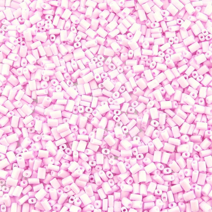 5x3.5mm SOL GEL Pink Czech Glass Baby Pillow Beads 15 Grams (PB34) SE - Beads and Babble