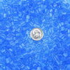 5x3.5mm Transparent Dark Aqua Czech Glass Baby Pillow Beads 15 Grams (PB44) SE - Beads and Babble