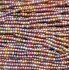 6/0 Aged Matte Sahara Mix Czech Glass BonBon Seed Beads - 20 Inch Strand (BW49) - Beads and BabbleBeads