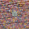 6/0 Aged Matte Sahara Mix Czech Glass BonBon Seed Beads - 20 Inch Strand (BW49) - Beads and BabbleBeads