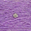 6/0 Crystal Purple Lined Czech Glass Seed Bead Strand (6BW189) - Beads and Babble