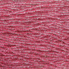 6/0 Crystal Red Lined Czech Glass Seed Bead Strand (6BW183) - Beads and Babble
