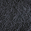 6/0 Matte Opaque Black Czech Glass Seed Beads 20 Grams (6CS431) - Beads and Babble