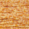 6/0 Matte Transparent Honey Wheat AB Mix Czech Glass Seed Bead Strand (6CW258) - Beads and BabbleBeads