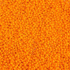 6/0 Opaque Light Orange Czech Glass Seed Beads 20 Grams (6CS430) - Beads and Babble