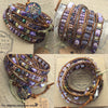 6/0 Opaque Medium Purple Czech Glass Seed Bead Strand (CW120) SE - Beads and Babble
