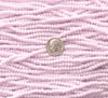6/0 Opaque Petal Pink Czech Glass Seed Bead Strand (CW152) - Beads and Babble
