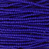 6/0 Opaque Royal Blue Czech Glass Seed Bead Strand (CW117) - Beads and Babble