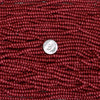 6/0 Opaque Rustic Brown Terra Intensive Coated Czech Glass Seed Bead Strand (6BW222) - Beads and BabbleBeads