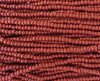 6/0 Opaque Saddle Brown Czech Glass Seed Bead Strand (CW130) - Beads and Babble