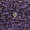 6/0 Purple Pansy Mix Czech Glass Seed Bead Strand (6BW178) - Beads and Babble