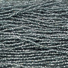 6/0 Transparent Black Diamond Silver-lined Czech Glass Seed Bead Strand (6CW203) - Beads and BabbleBeads