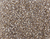 6/0 Transparent Crystal Gold Lined Czech Glass Seed Beads 20 Grams (6CS362) - Beads and Babble