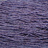 6/0 Transparent Lumi Purple Luster Czech Glass Seed Bead Strand (6CW254) - Beads and Babble