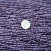 6/0 Transparent Lumi Purple Luster Czech Glass Seed Bead Strand (6CW254) - Beads and Babble