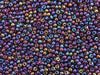 6/0 Transparent Topaz Rainbow Luster Czech Glass Seed Beads 20 Grams (6CS361) - Beads and Babble
