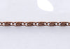 6.5x2.5x1mm Antique Copper Finish Myriad Chain - Sold by the Foot - (CHM28A) - Beads and Babble