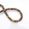 6mm Medium Natural Coconut Rondell Spacer Beads - 16 Inch Strand (NUC13) - Beads and Babble