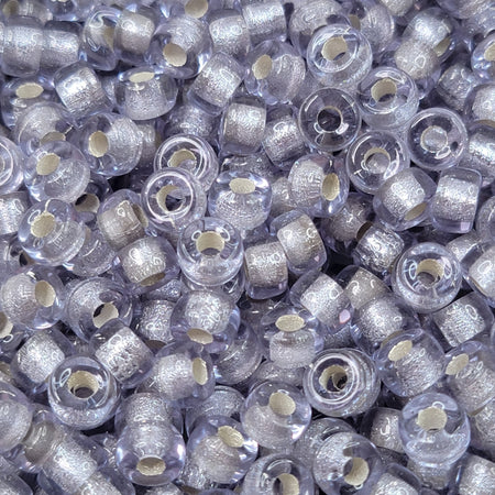 6mm Transparent Alexandrite Silver-lined Czech Glass Crow Beads - Qty 50 (RC23) - Beads and BabbleBeads