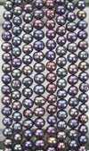 7mm to 8mm Black Peacock Cultured Freshwater Off Round Pearl Beads - 16 Inch Strand (PRL07) - Beads and Babble