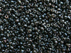 8/0 Opaque Black Picasso MIYUKI Glass Seed Beads - 10 Grams (8MIY6) - Beads and Babble