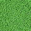 8/0 Opaque Green Vintage Italian Murano Glass Seed Beads 10 Grams (AS62) - Beads and Babble