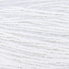 8/0 Opaque White Czech Glass Seed Bead Strand (CW78) SE - Beads and Babble